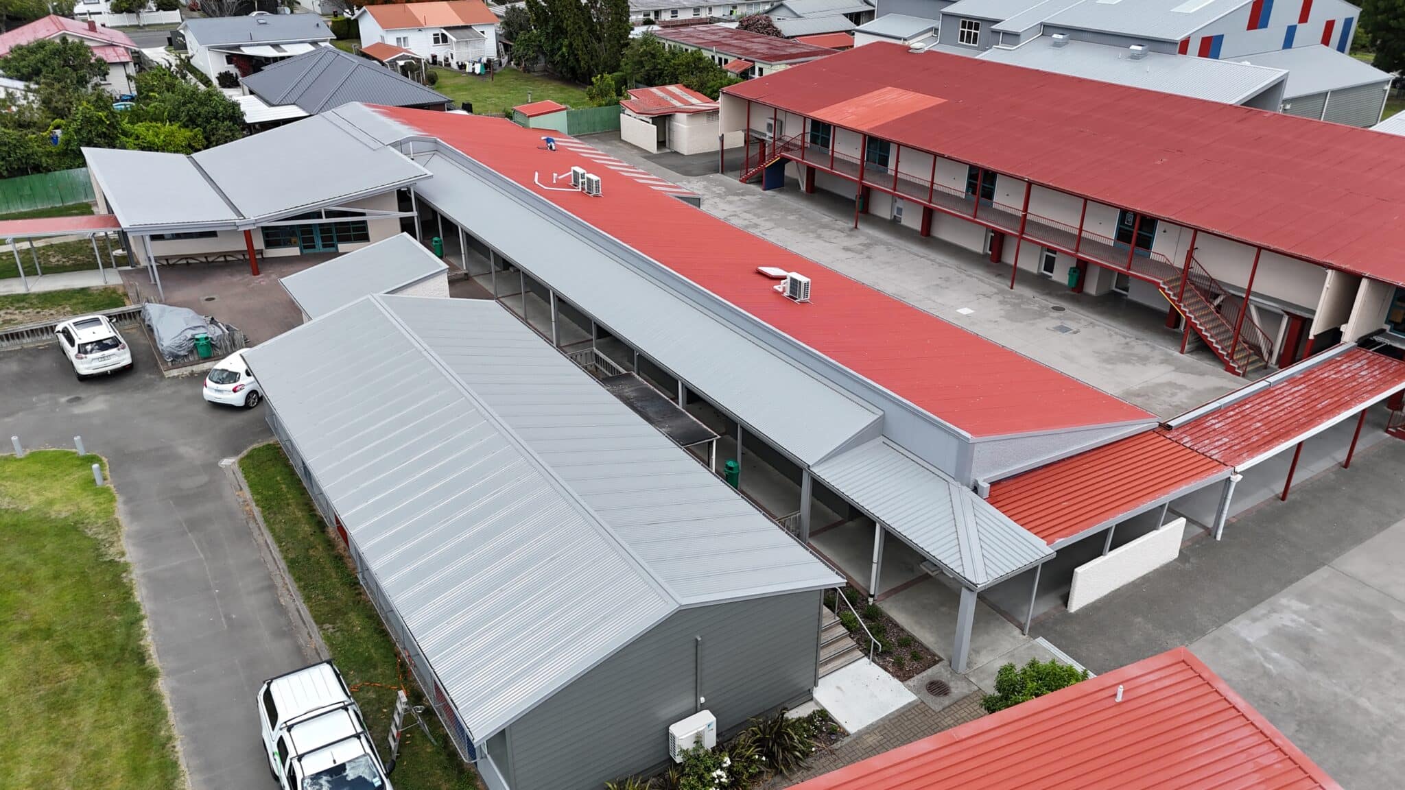 Hastings St John's College 体育馆抗震加固与重建工程