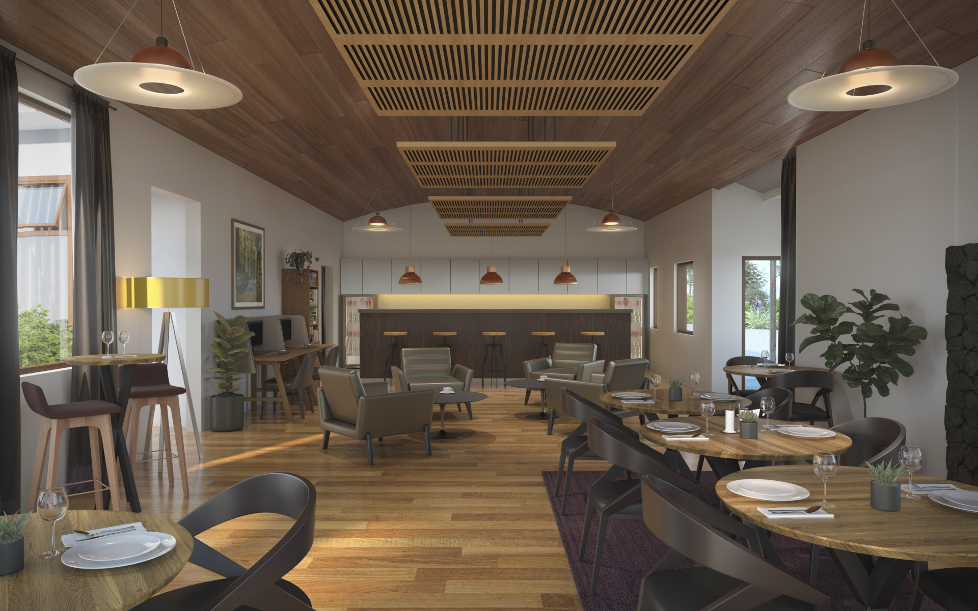 Hapuku Lodge Hotel Dining Area Renovation