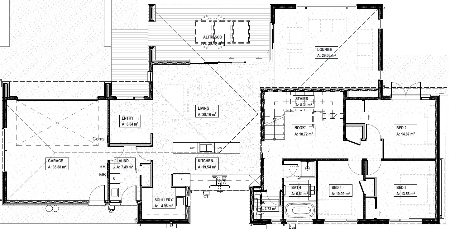 Floor plan · Prebbleton Green 5 Residential Design