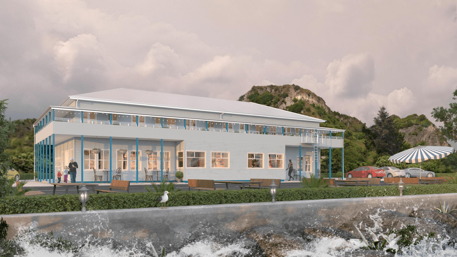Pier Hotel Extension Project in Kaikōura