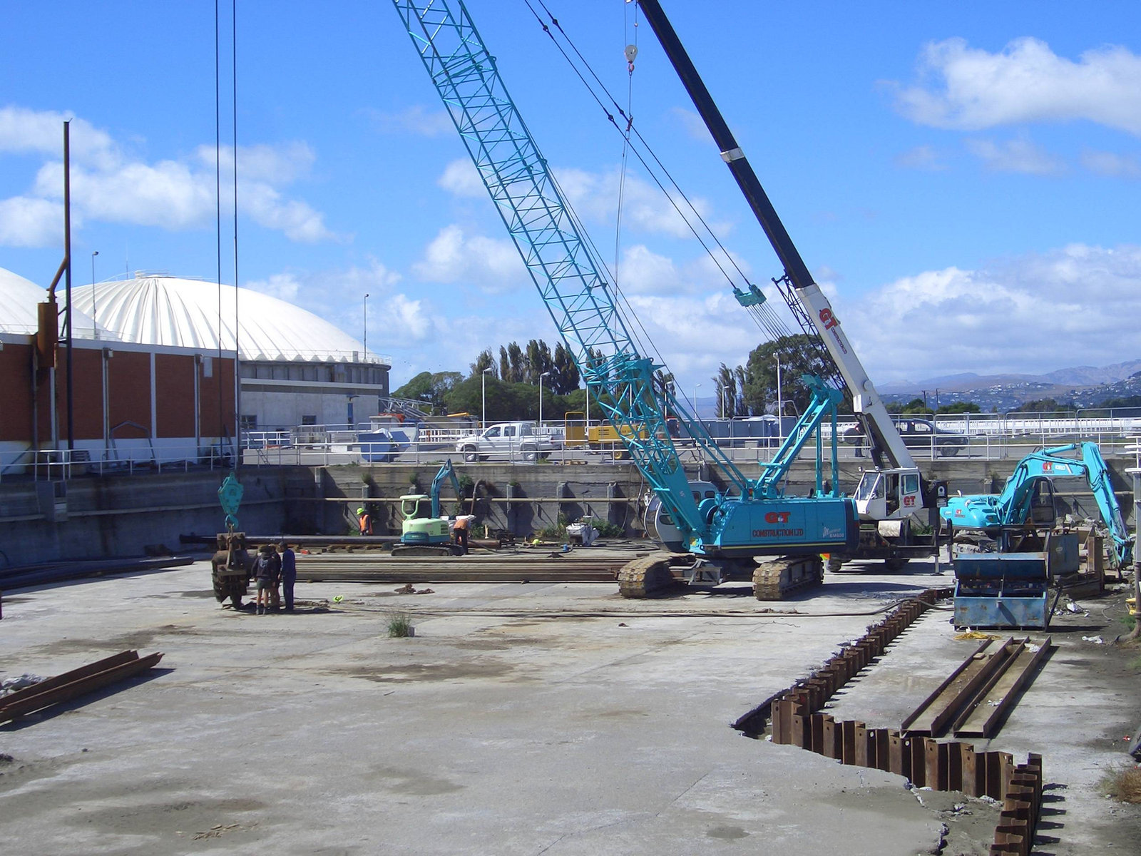 Christchurch Wastewater Treatment Plant Digesters 5 & 6 Construction Project