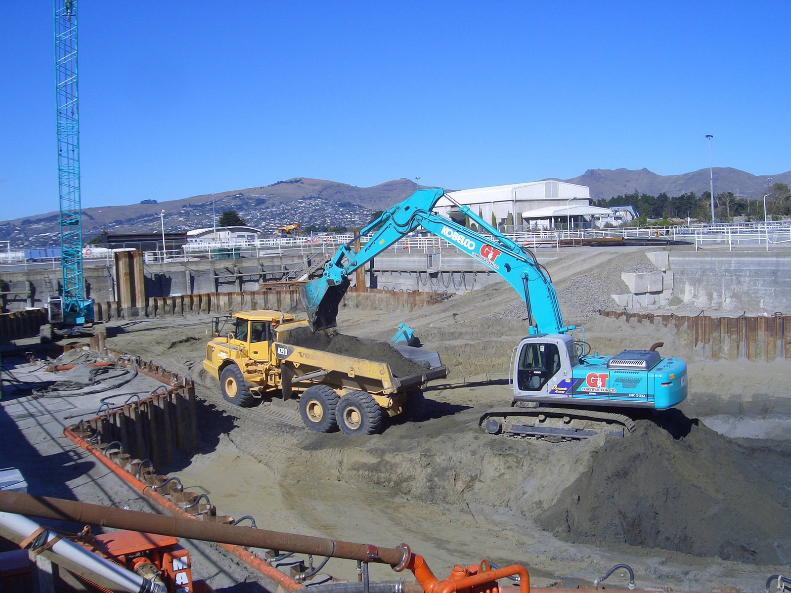 Christchurch Wastewater Treatment Plant Digesters 5 & 6 Construction Project