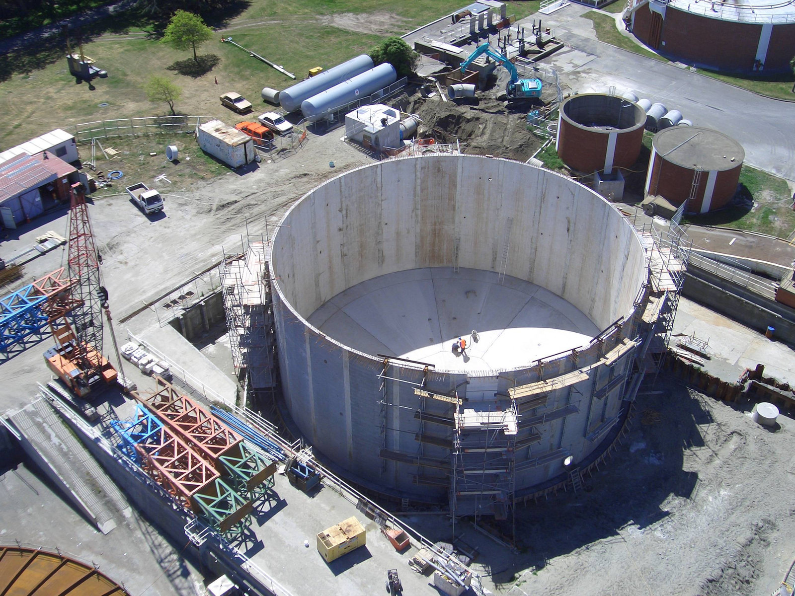Christchurch Wastewater Treatment Plant Digesters 5 & 6 Construction Project