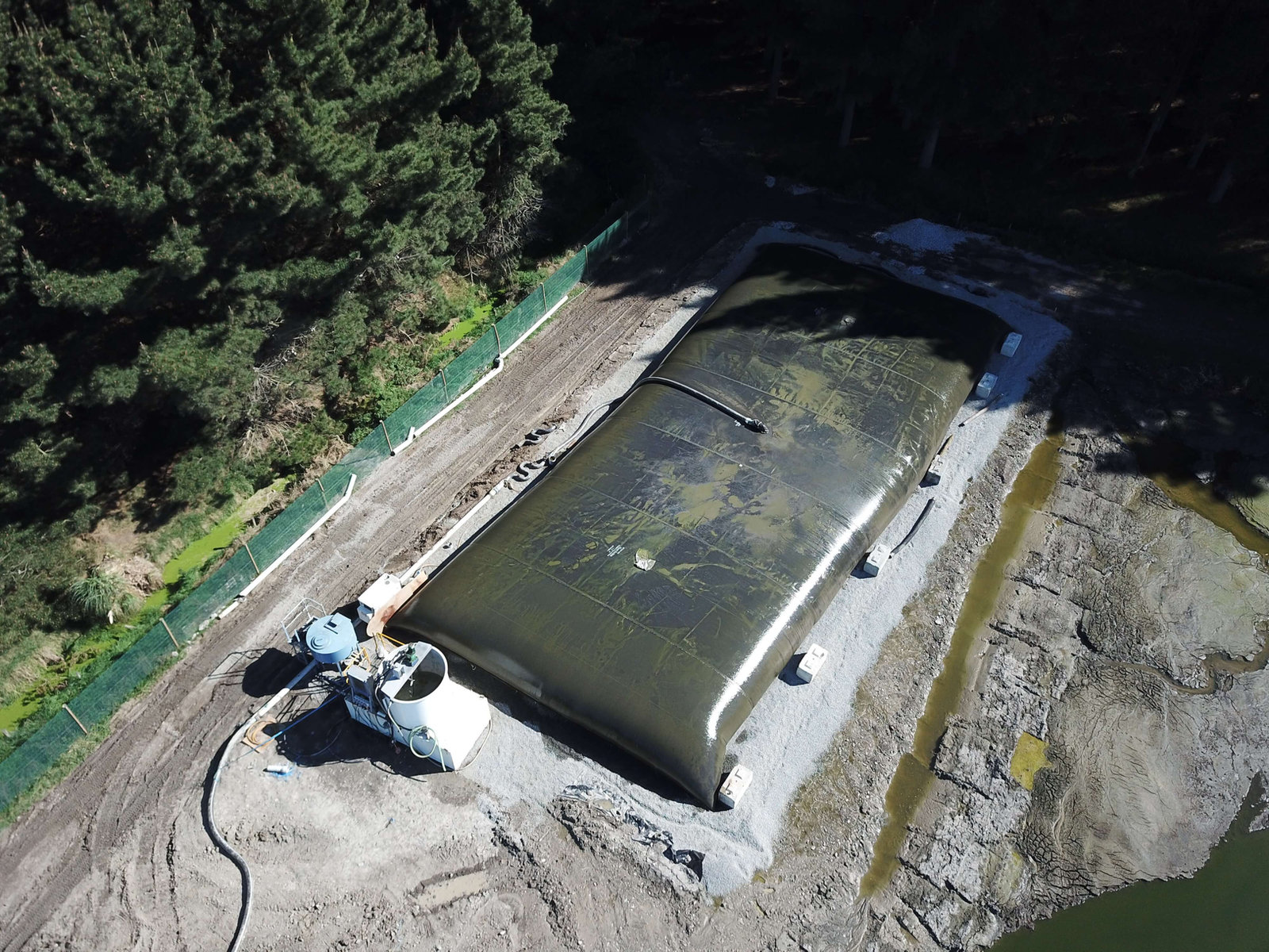 Kaiapoi 氧化塘清淤工程