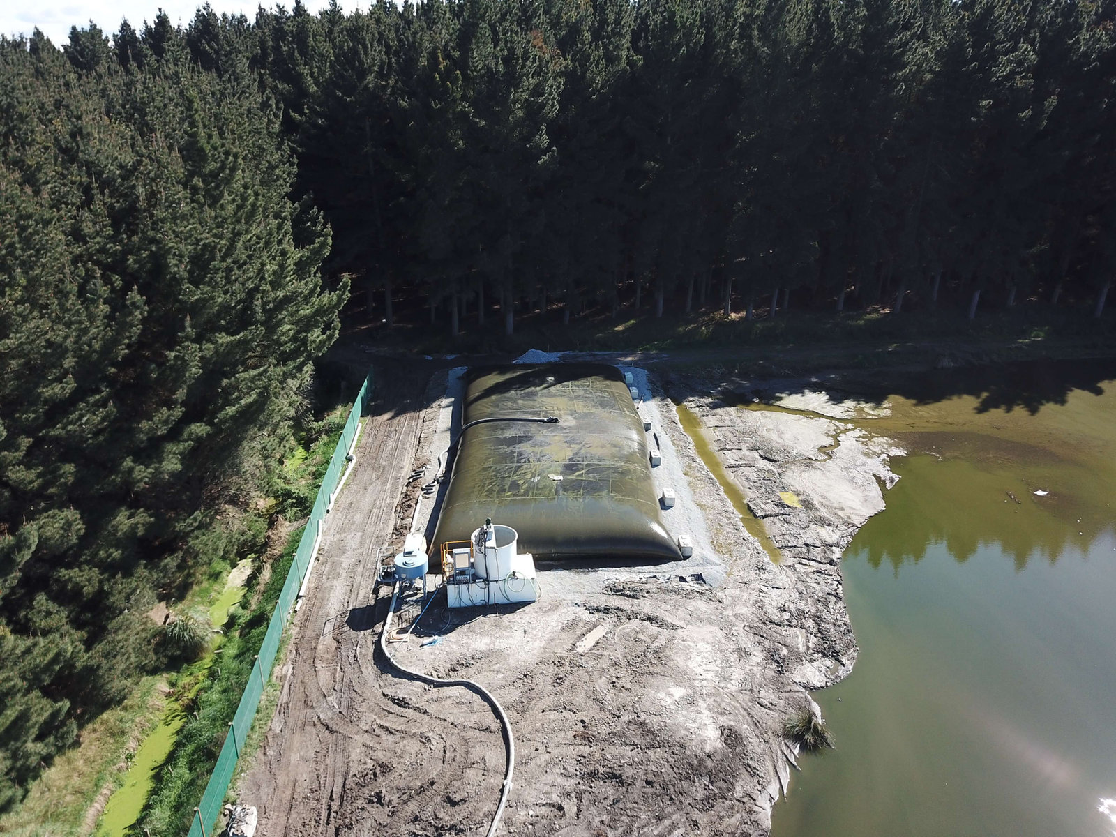Kaiapoi 氧化塘清淤工程