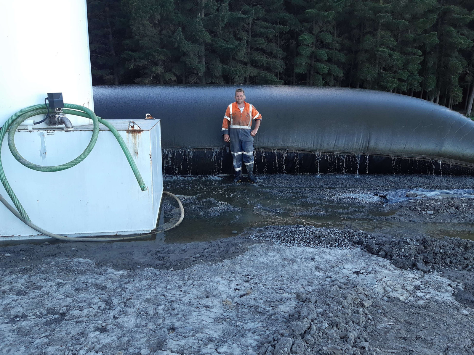 Kaiapoi Oxidation Pond Sludge Removal