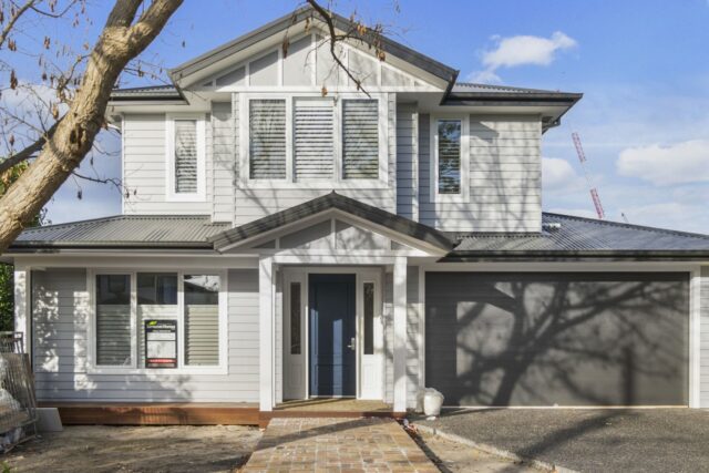 Highett 海岸風Hamptons住宅，配Plungie泳池