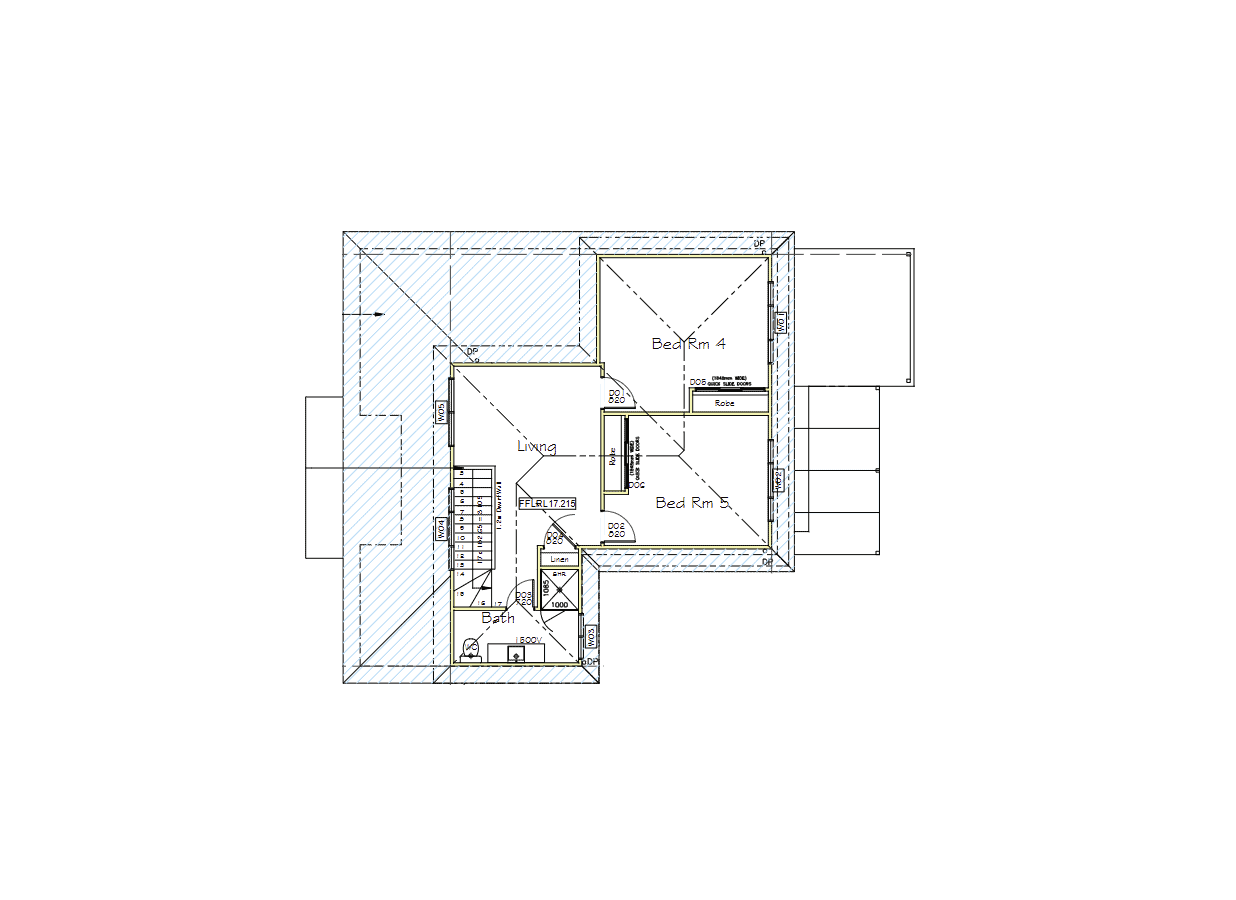 Floor plan · Russell Vale Second Storey Addition Project