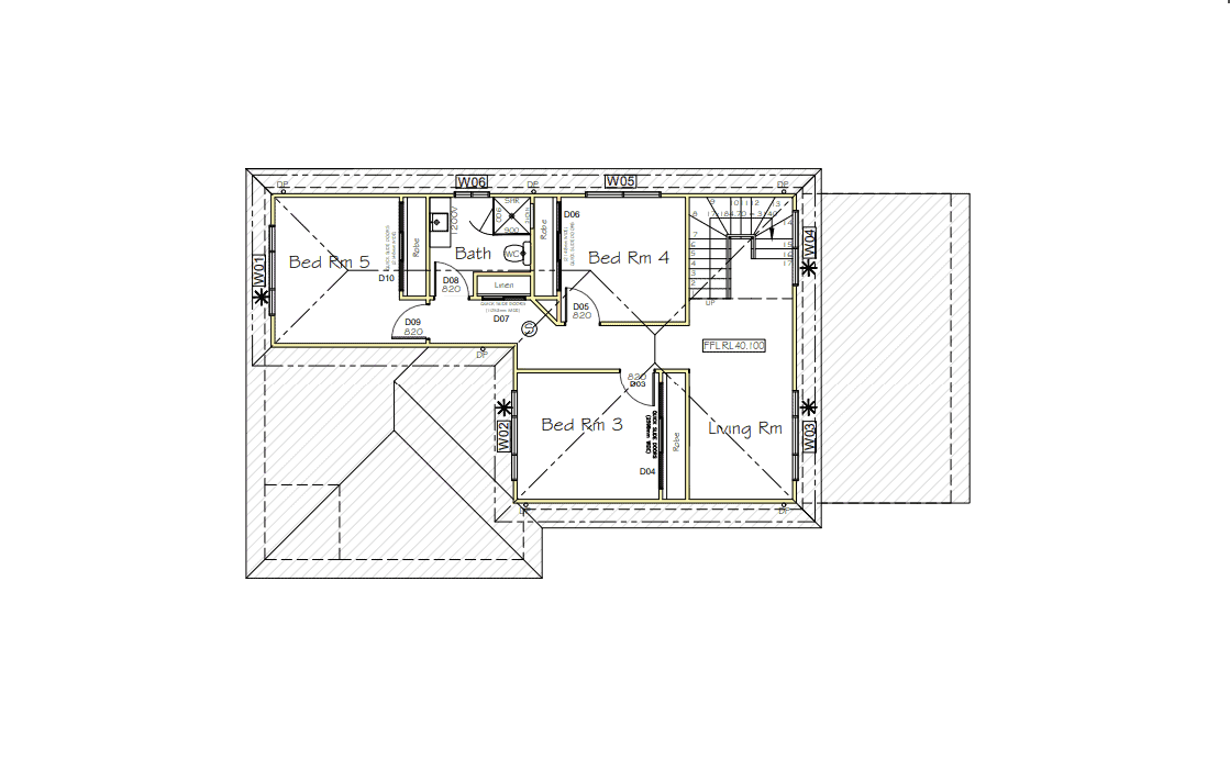 Floor plan · Marayong Second Storey Addition Project