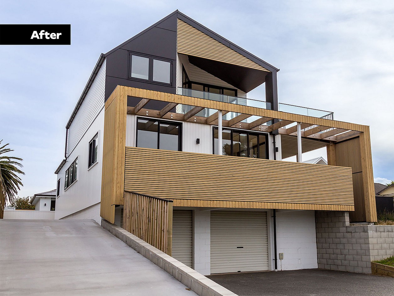 Papamoa Beach Old House Renovation and Extension Project