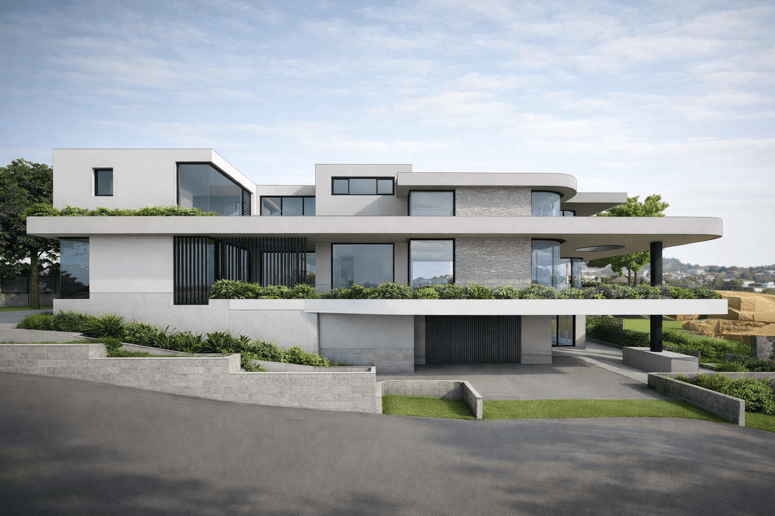 Blakehurst Duplex, Balancing Privacy and Views
