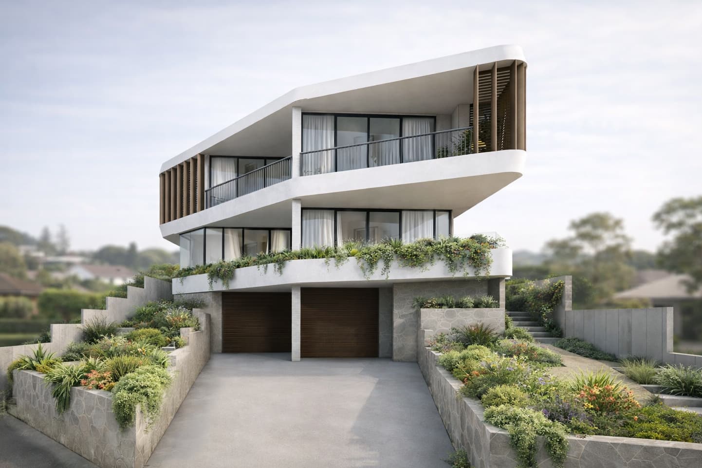 Bellevue Hill 2세대 병렬 주택 프로젝트