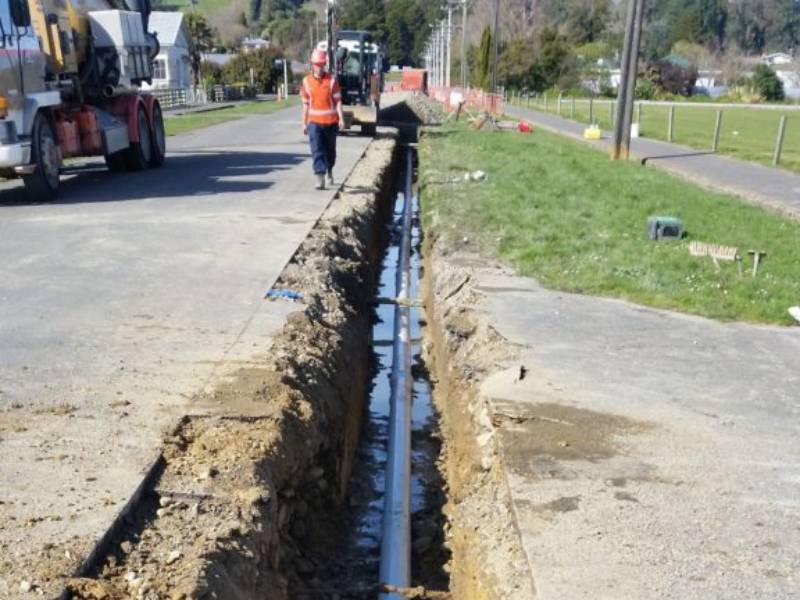 Pahiatua Princess Street Sewerage Pipe Replacement