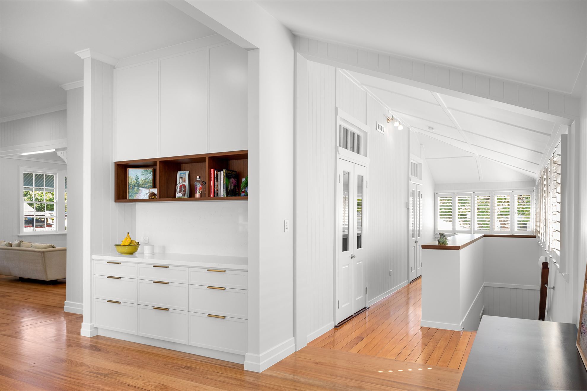 Holland Park Queenslander 리노베이션 및 확장 프로젝트
