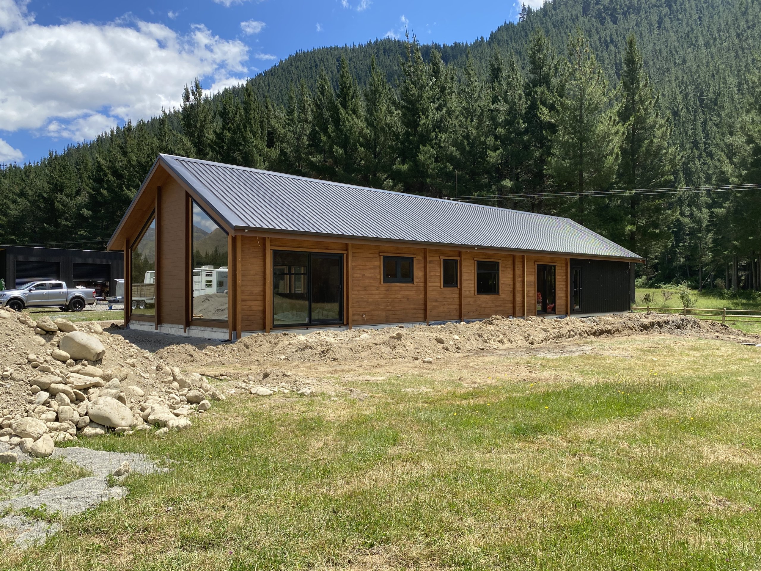 Waihopai Solid Wood Structure Residential Construction