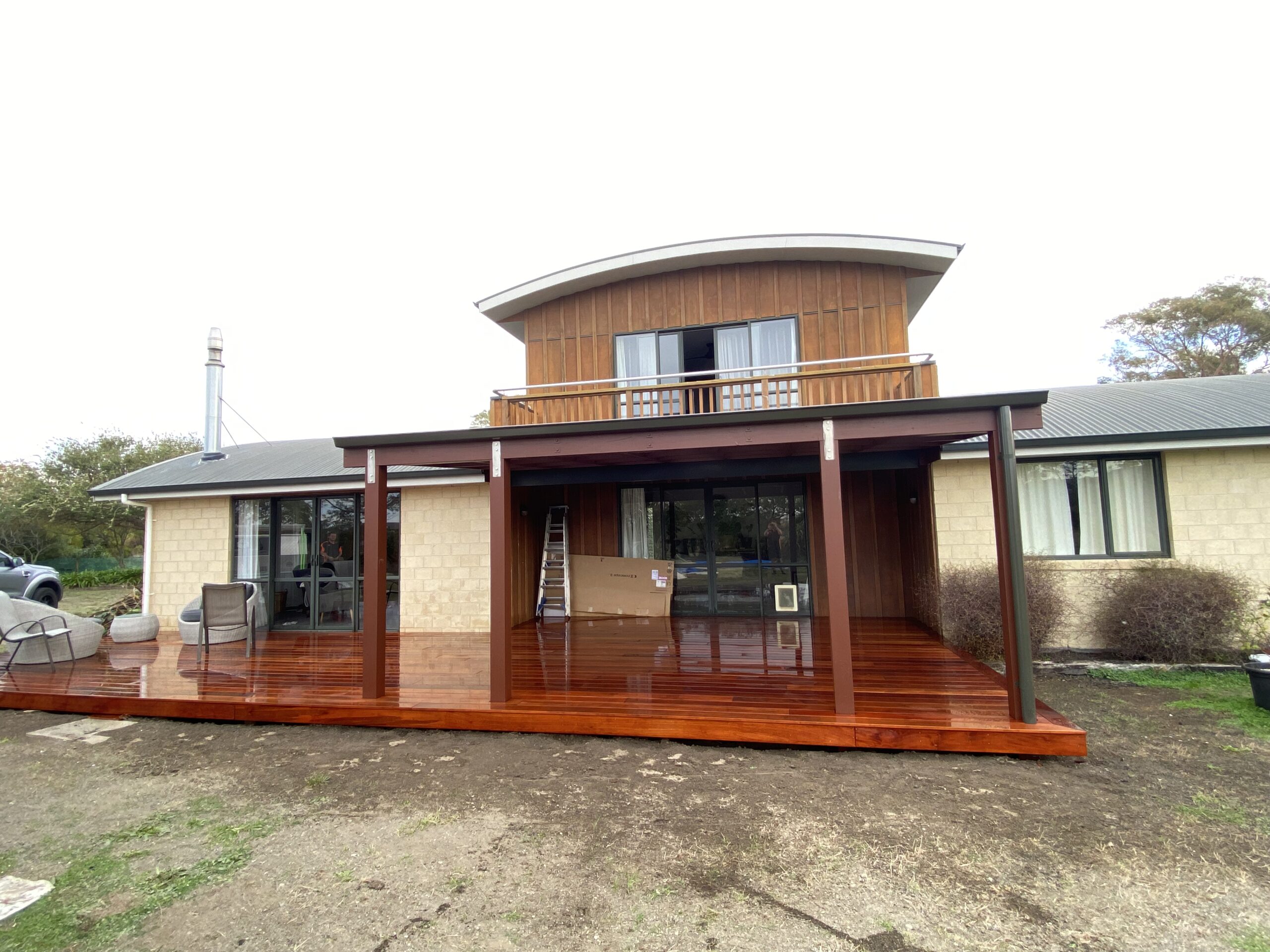 Rarangi Deck and Pergola Construction