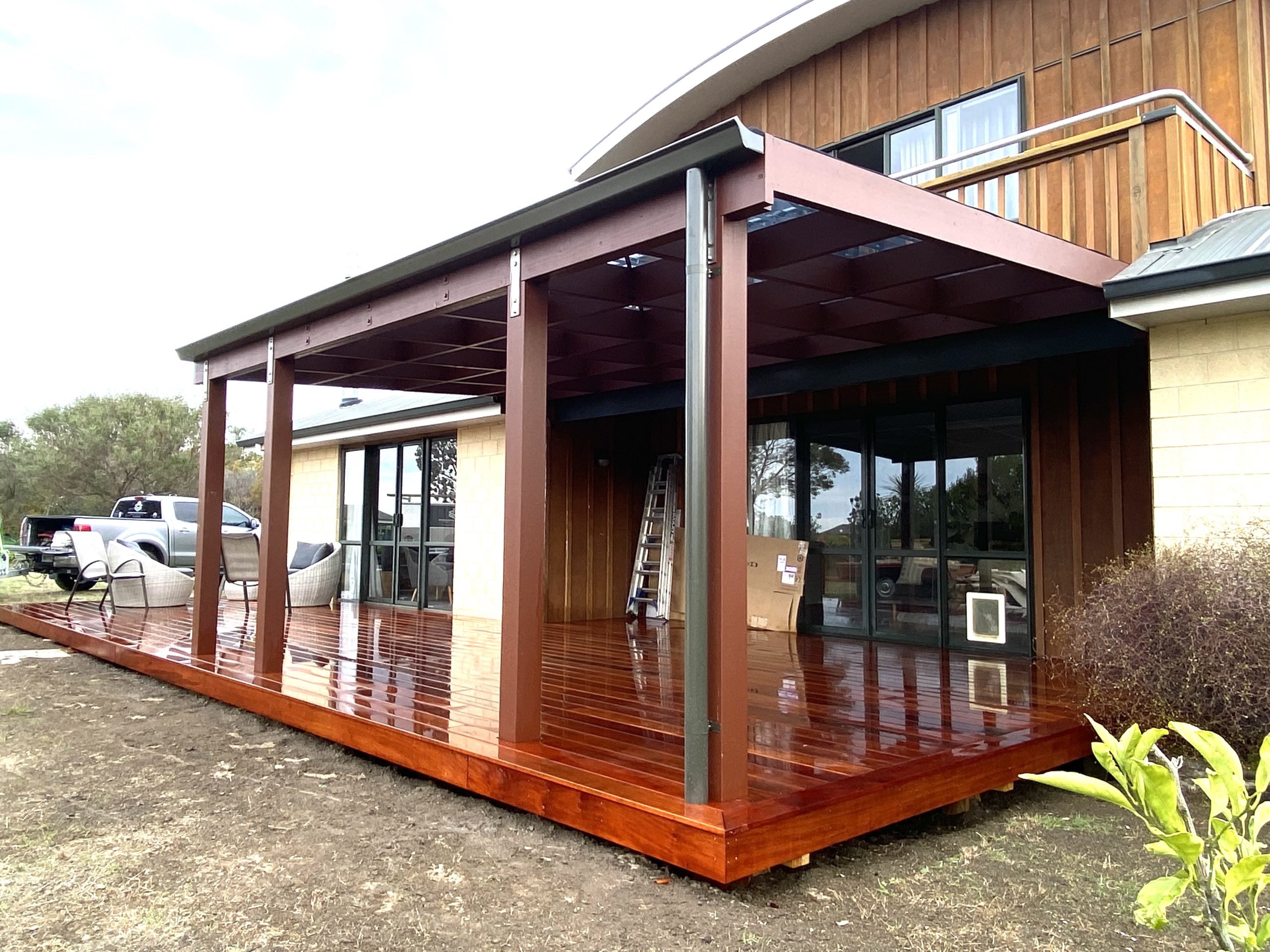 Rarangi Deck and Pergola Construction