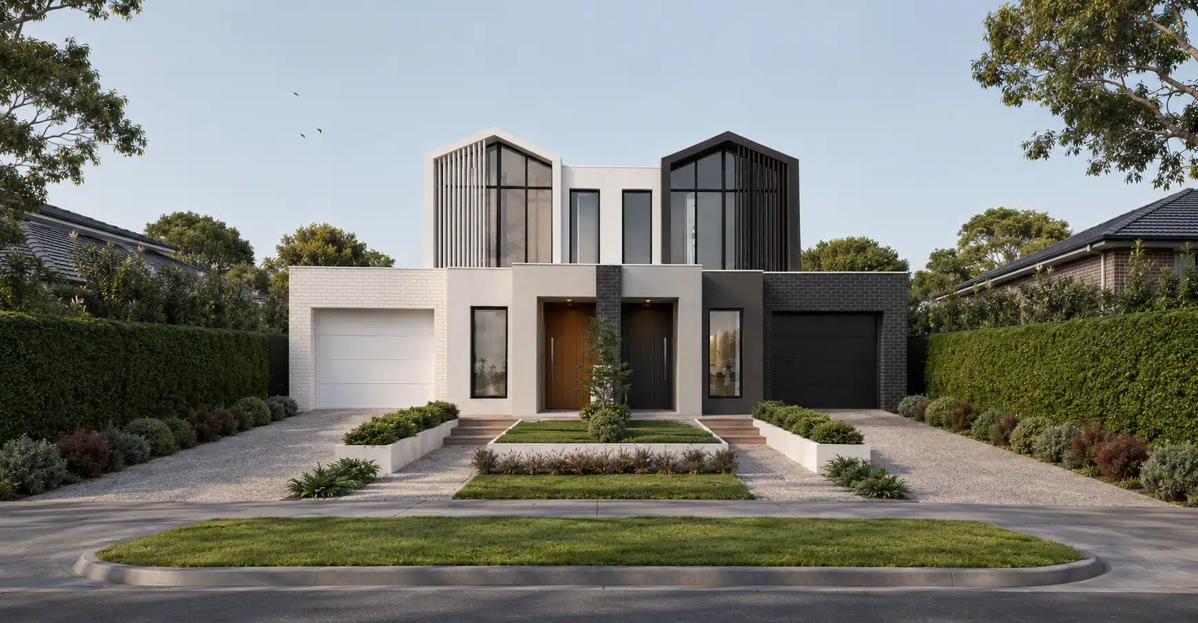 Lumière：Pascoe Vale双拼住宅