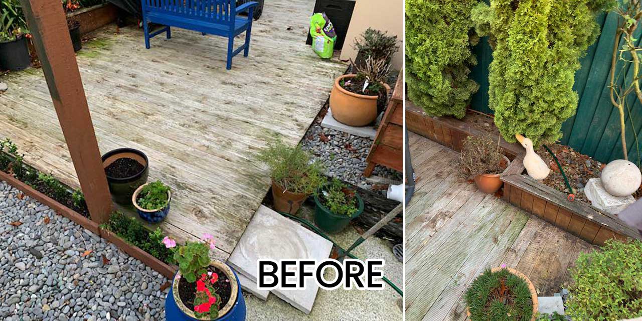Merivale residential deck replacement with Kwila timber