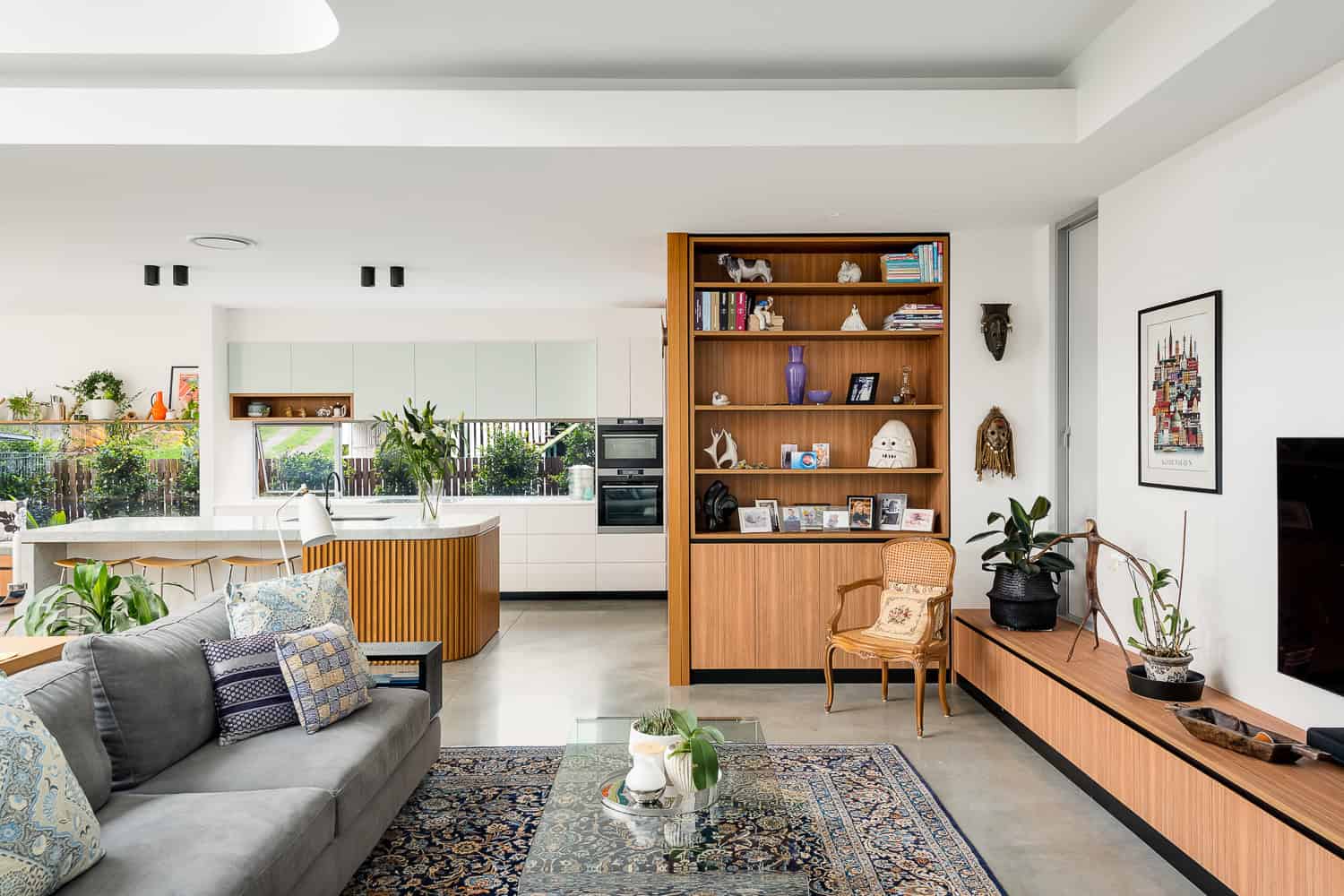 Nhà mới phong cách Midcentury Modern tại Auchenflower
