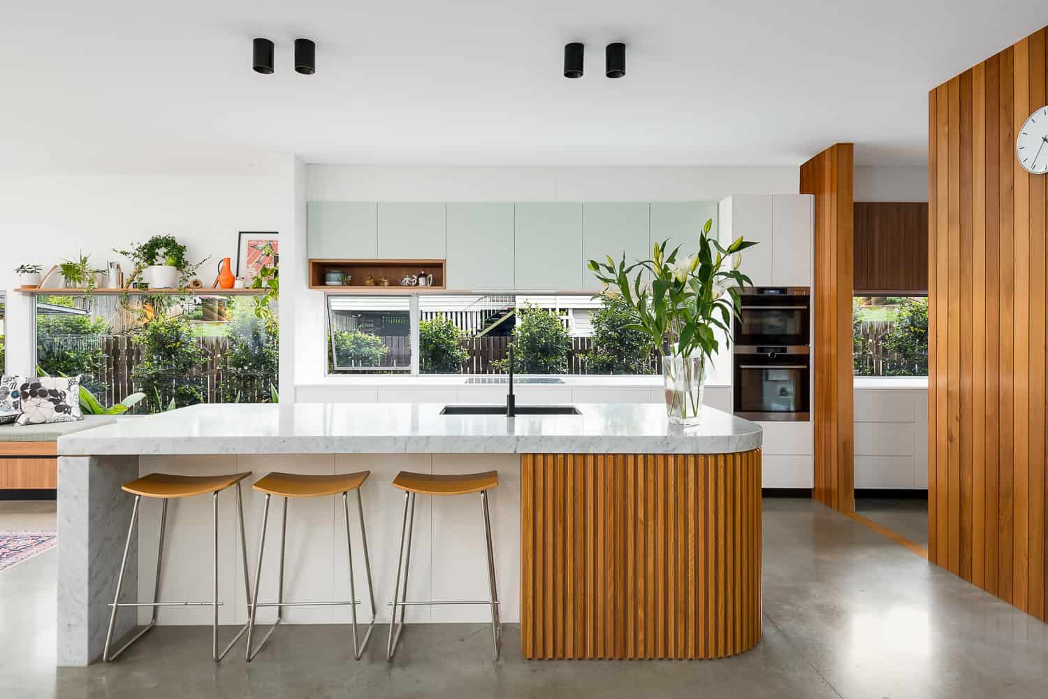 Nhà mới phong cách Midcentury Modern tại Auchenflower