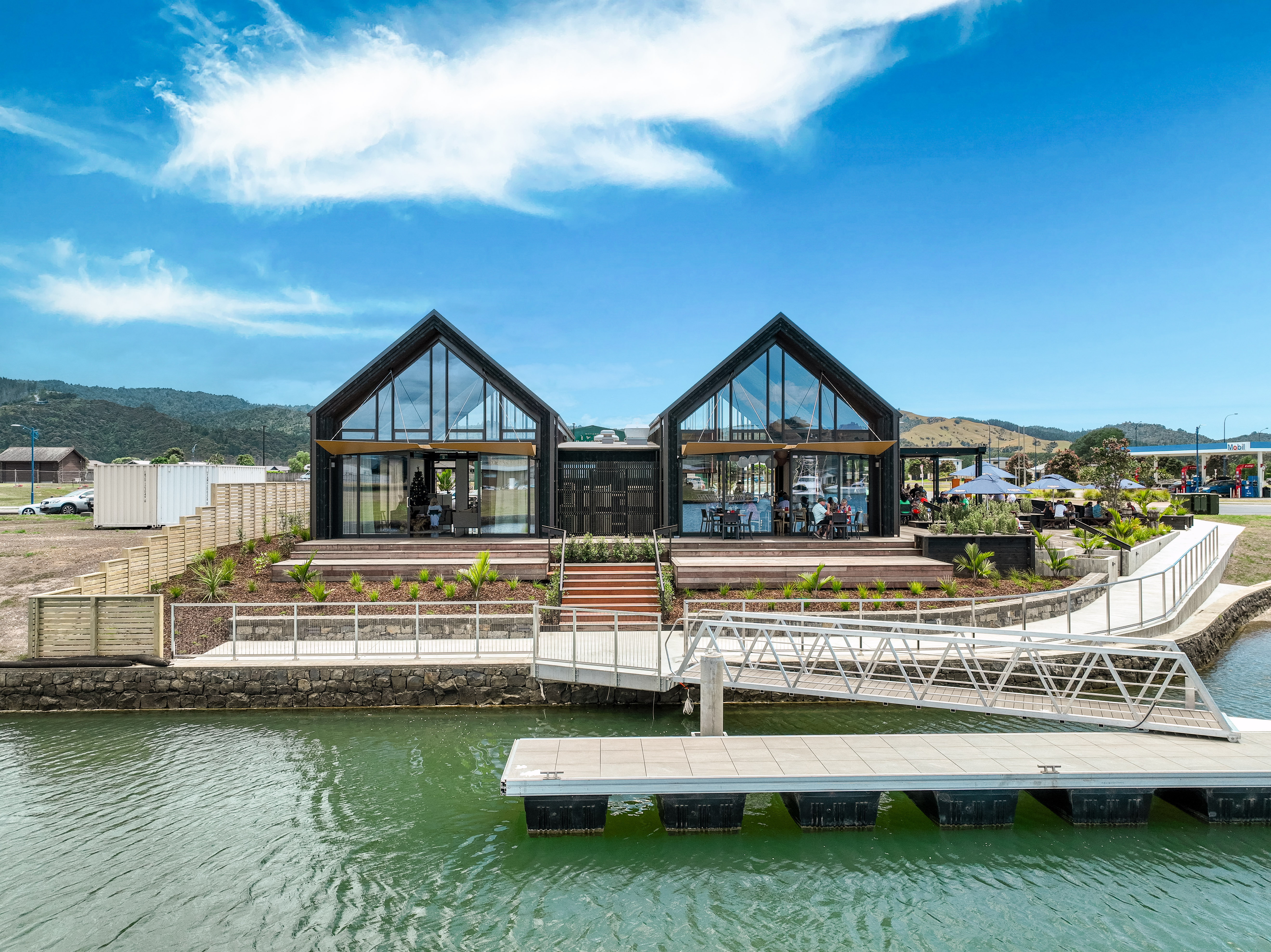 Dockside:Whitianga滨水商业区一期