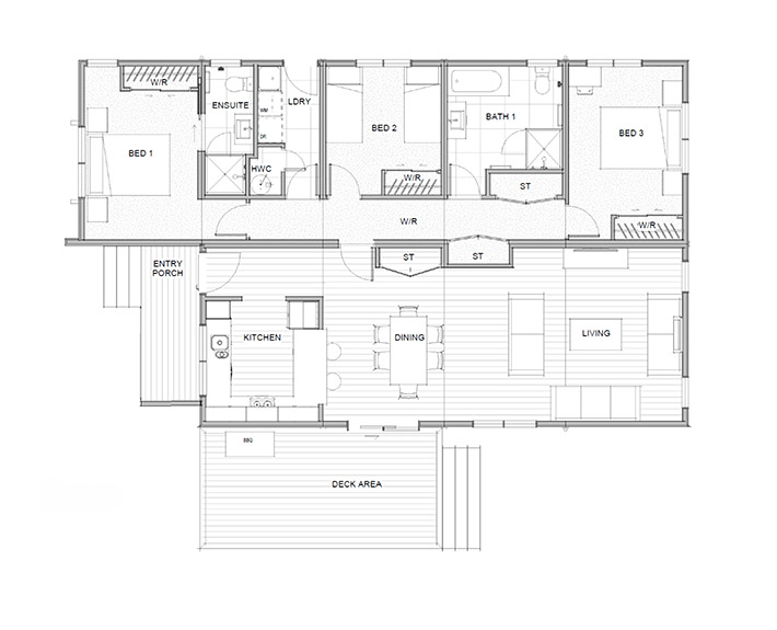 Floor plan · Tikipunga Primary School Modular Classroom Extension
