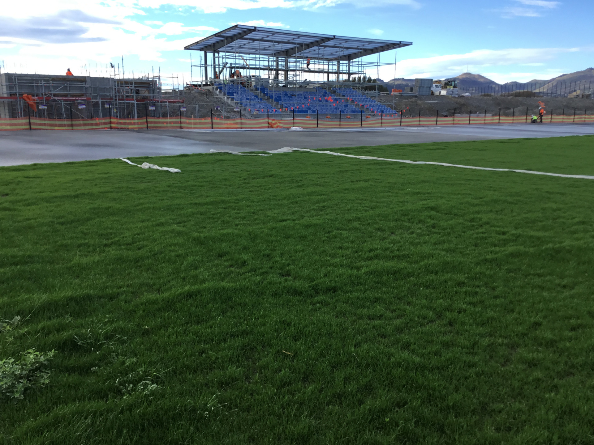 Christchurch Ngā Puna Wai Sports Centre Construction