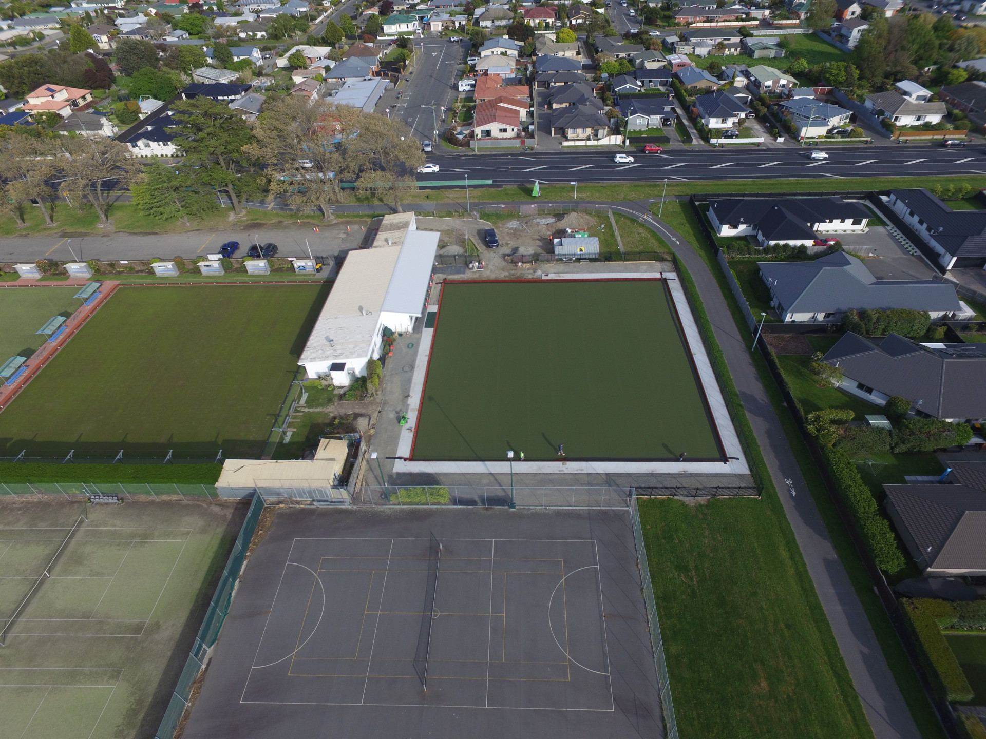 Halswell Lawn Bowls Green Replacement Project