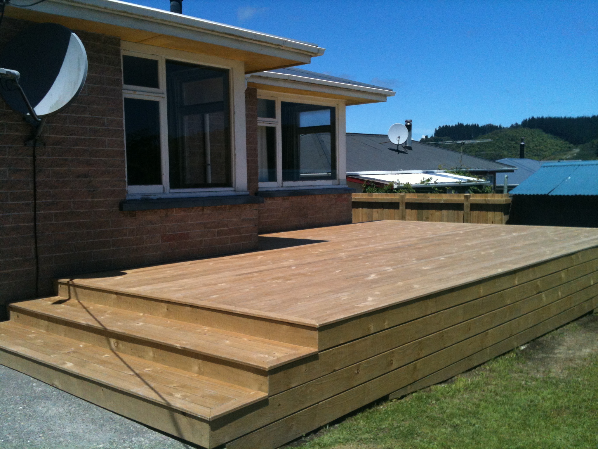Sinnott Road Kitchen Renovation and Large Outdoor Deck