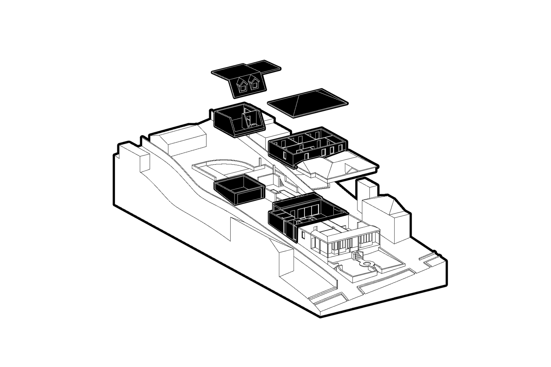 平面图 · Bendigo遗产小屋改建加建