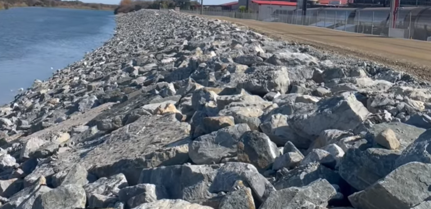 Hokitika Flood Wall Stage 1 Section 1A