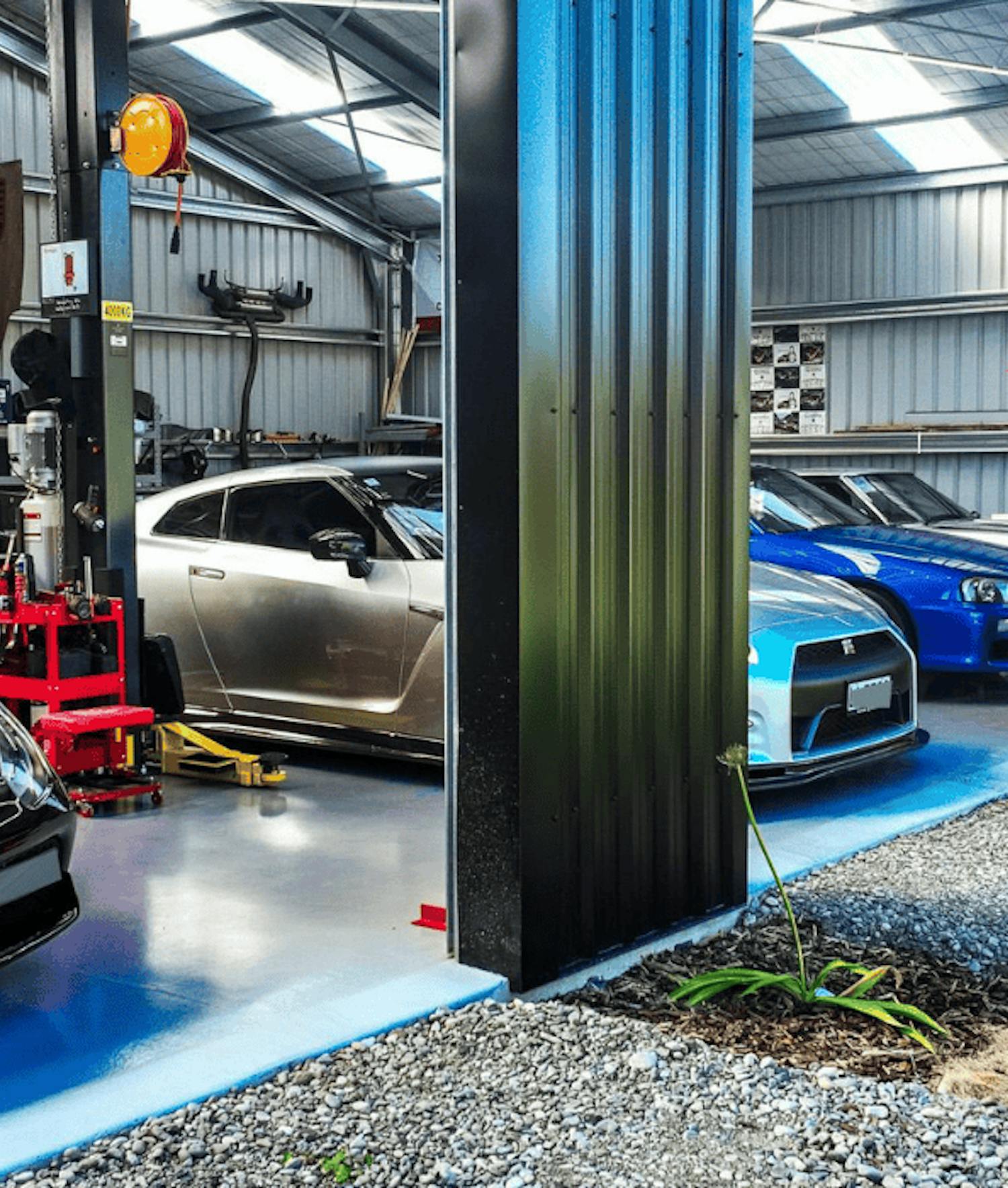 Meremere Drift Academy Training Shed