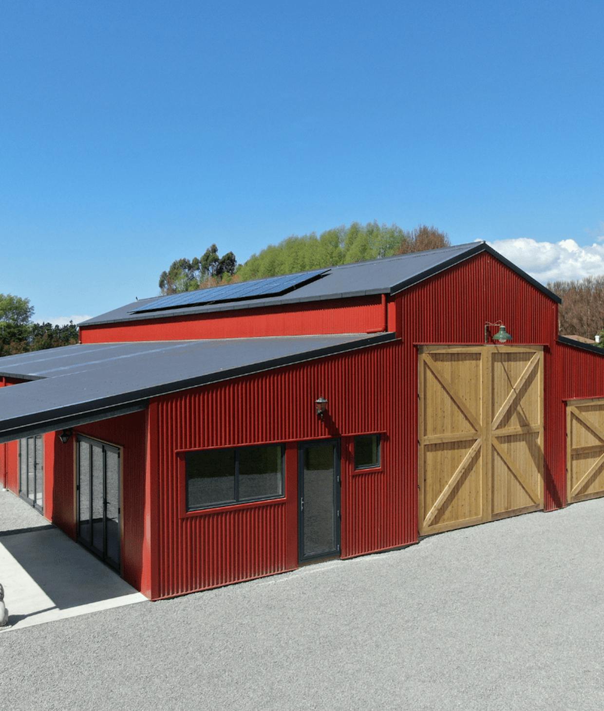 Otago Custom Three-Bay Garage with Carport