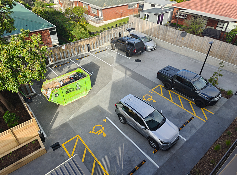 Auckland Fowlds Ave 15-unit three-storey apartment civil engineering