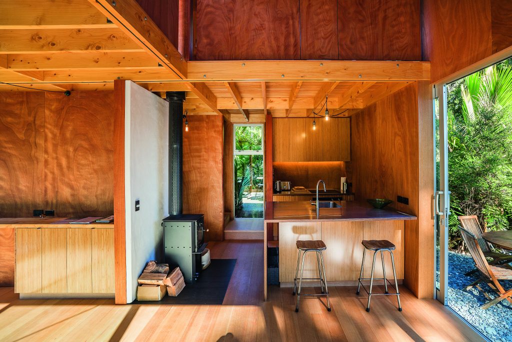 Cottage among Nikau Palms, Punakaiki
