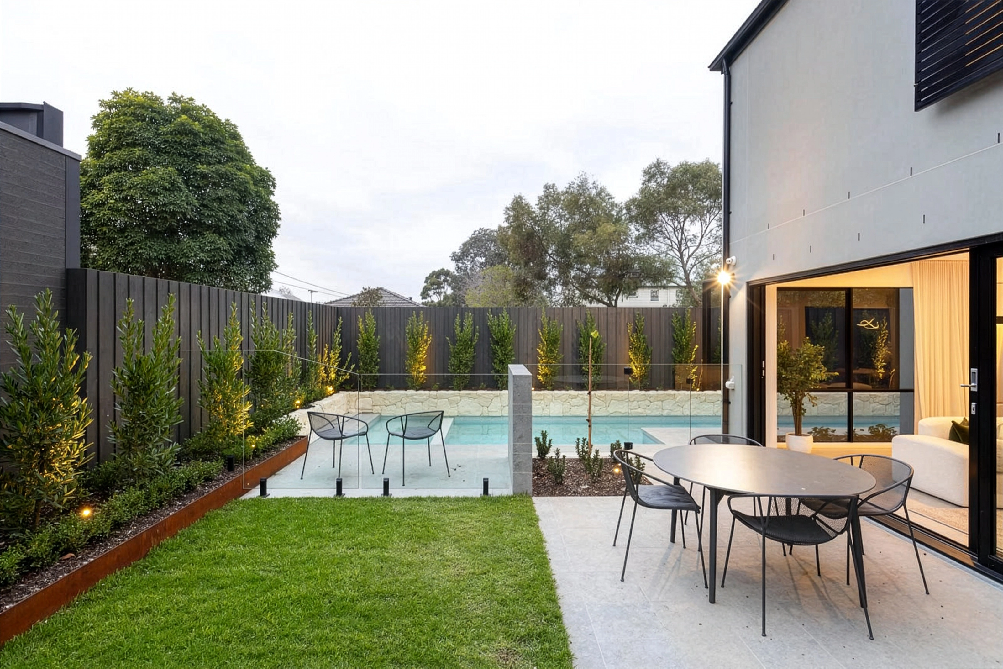 Northcote Project: 10m 좁은 부지 재건축