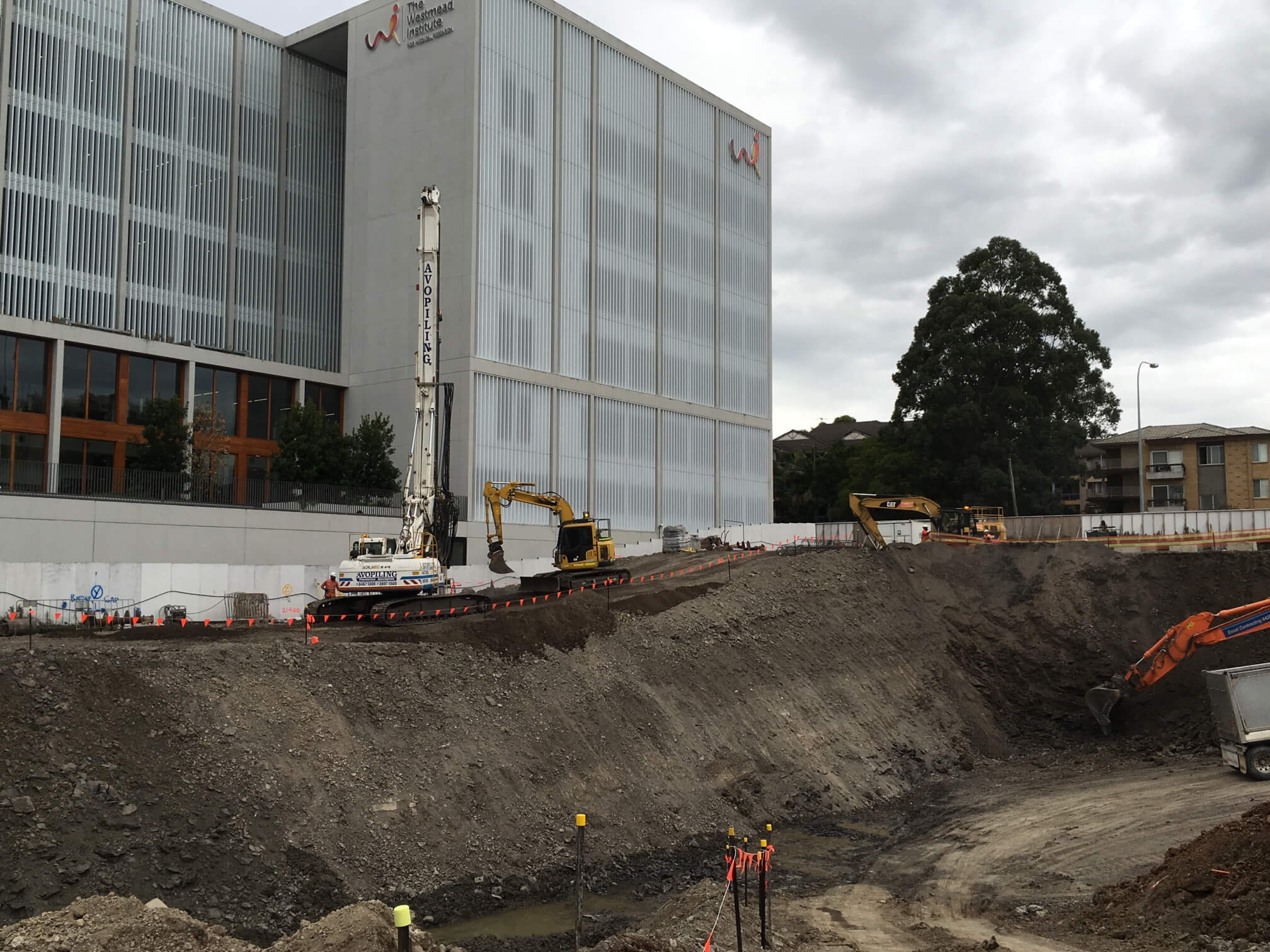 Parramatta 混合用途项目地下室支护工程
