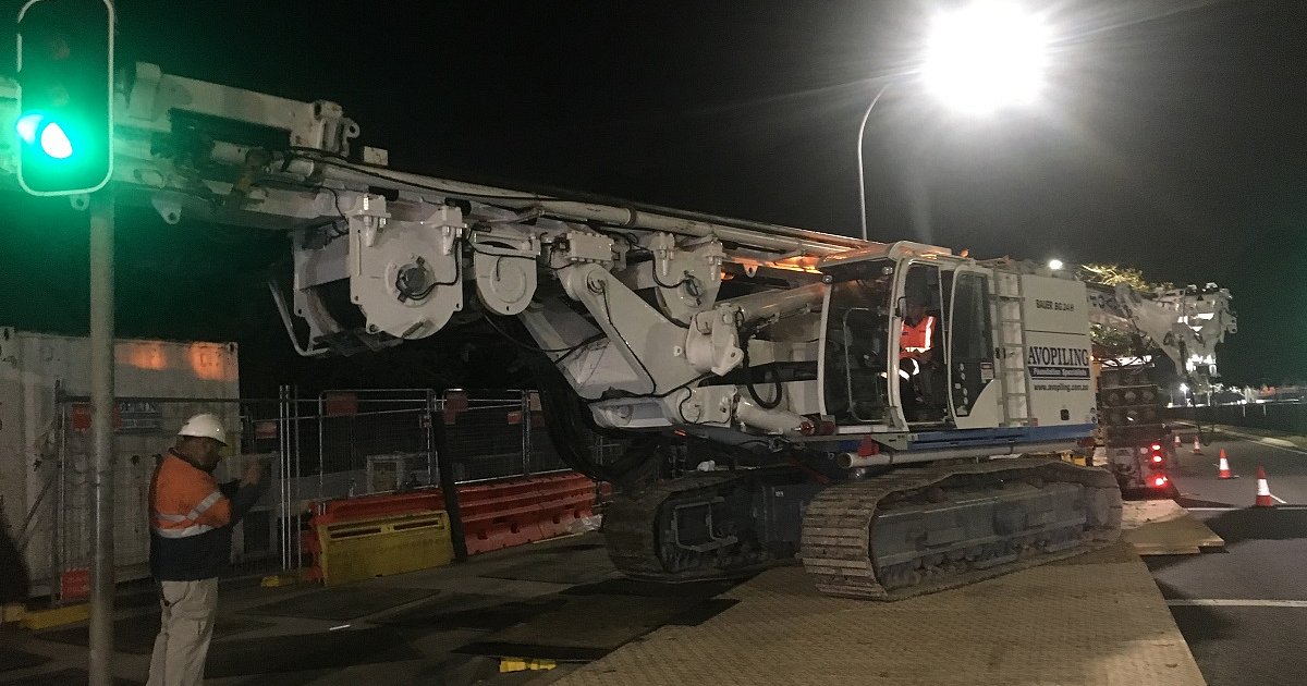 Parramatta 混合用途项目地下室支护工程