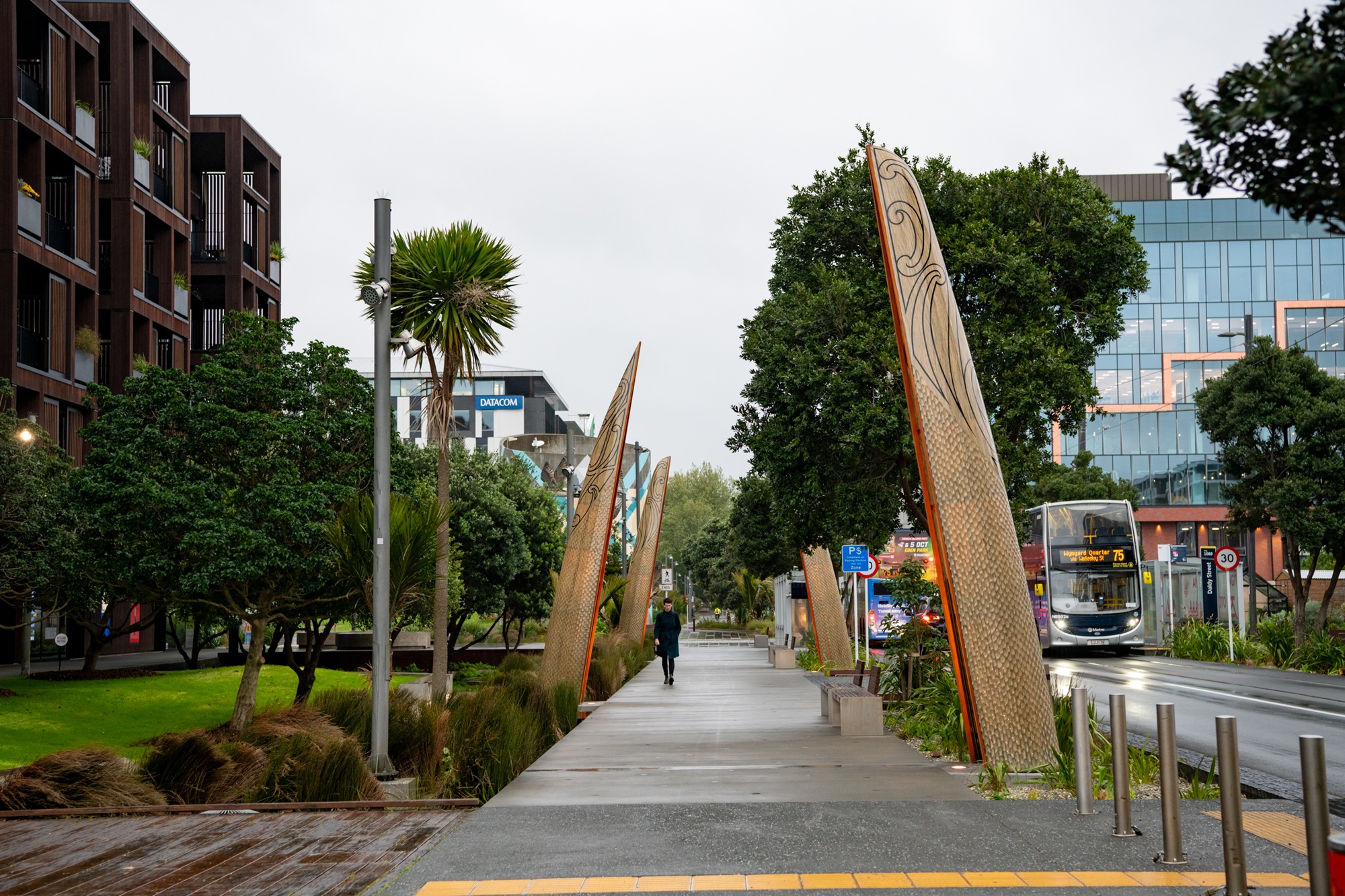 Wynyard Quarter Waka Moana Public Art Installation