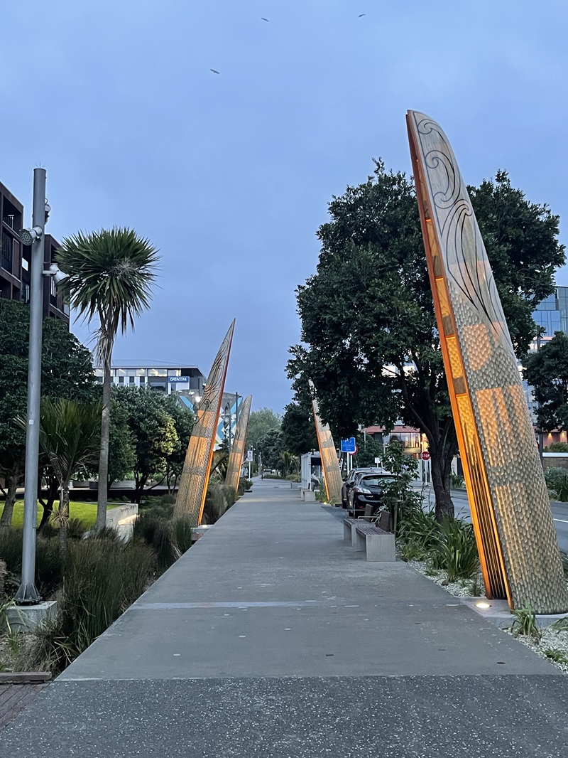 Wynyard Quarter怀卡莫阿纳公共艺术装置
