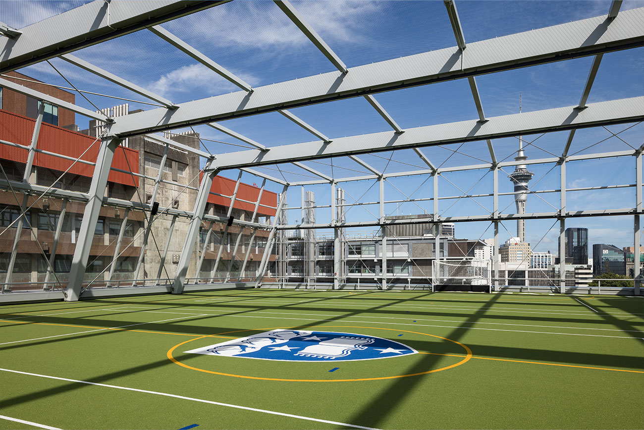 University of Auckland Sports and Health Centre Hiwa Cable Net Engineering