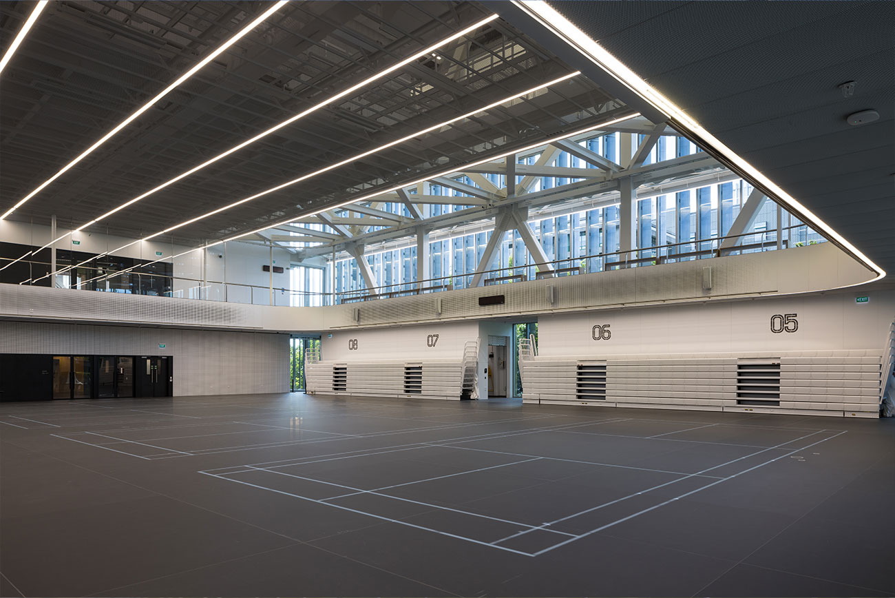 University of Auckland Sports and Health Centre Hiwa Cable Net Engineering