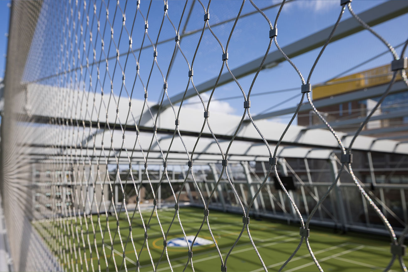 University of Auckland Sports and Health Centre Hiwa Cable Net Engineering