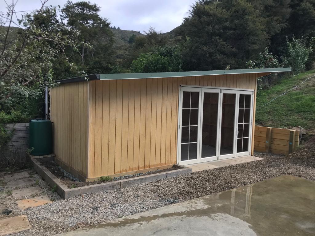 Hira Garden Shed New Build Project