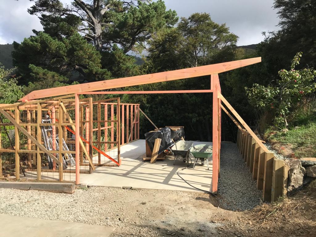 Hira Garden Shed New Build Project