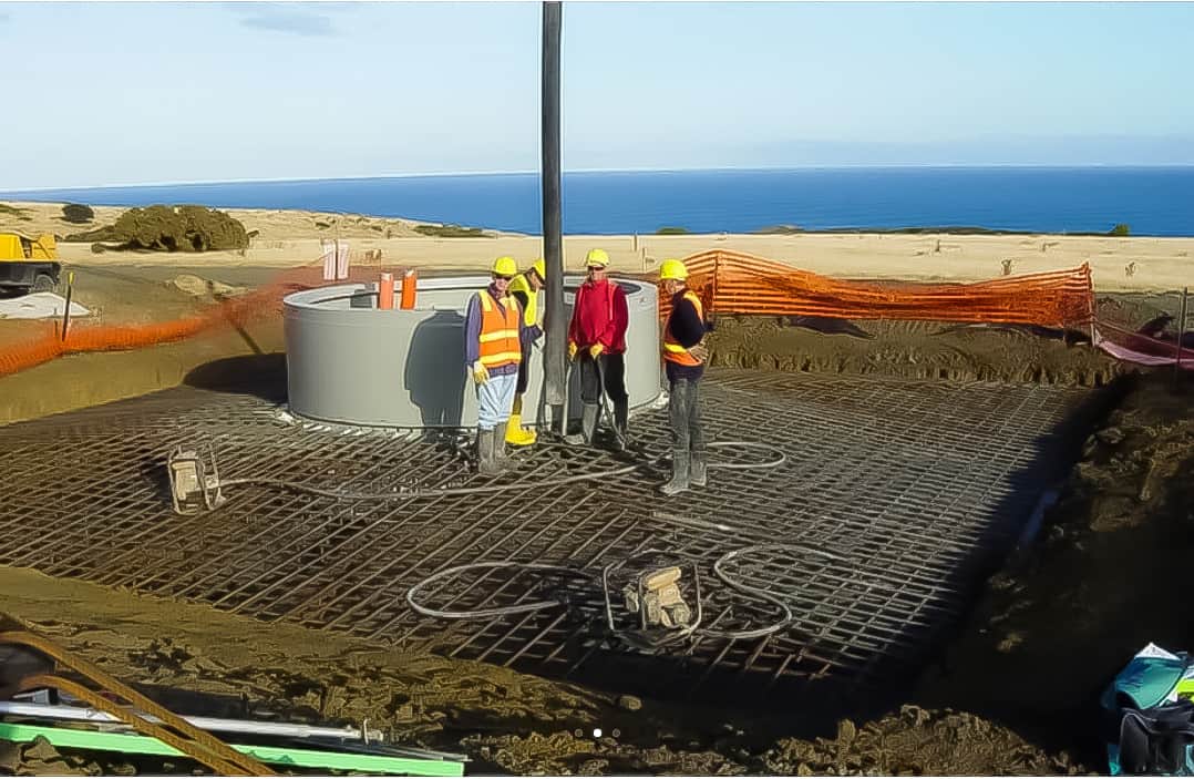 Woolnorth風電場土建及電氣工程