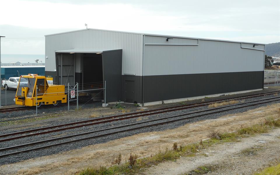 TasRail South Burnie Vehicle Depot - مبنى مصنع مخرطة العجلات تحت الأرض