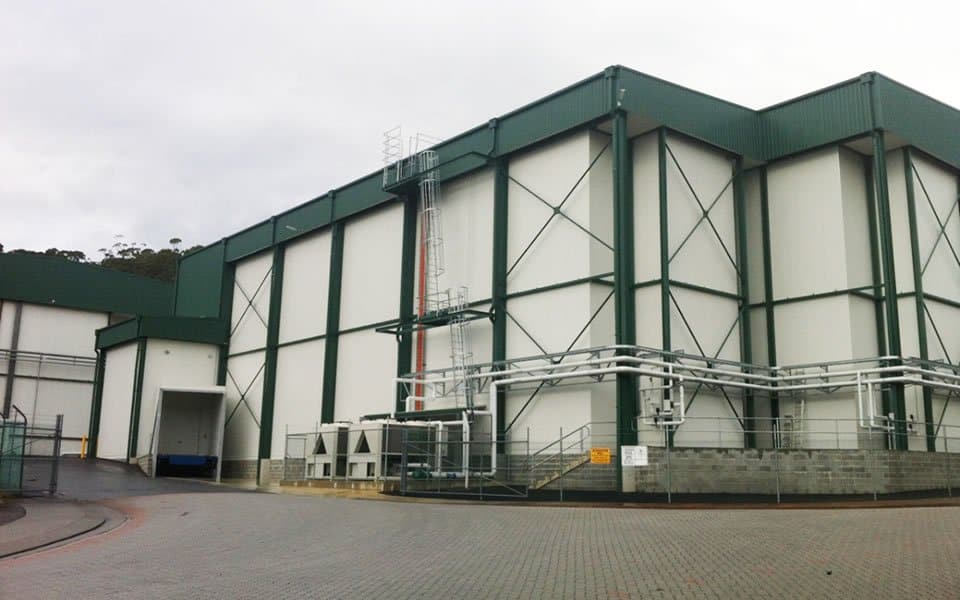 Wivenhoe Debruyn 冷庫倉庫建造