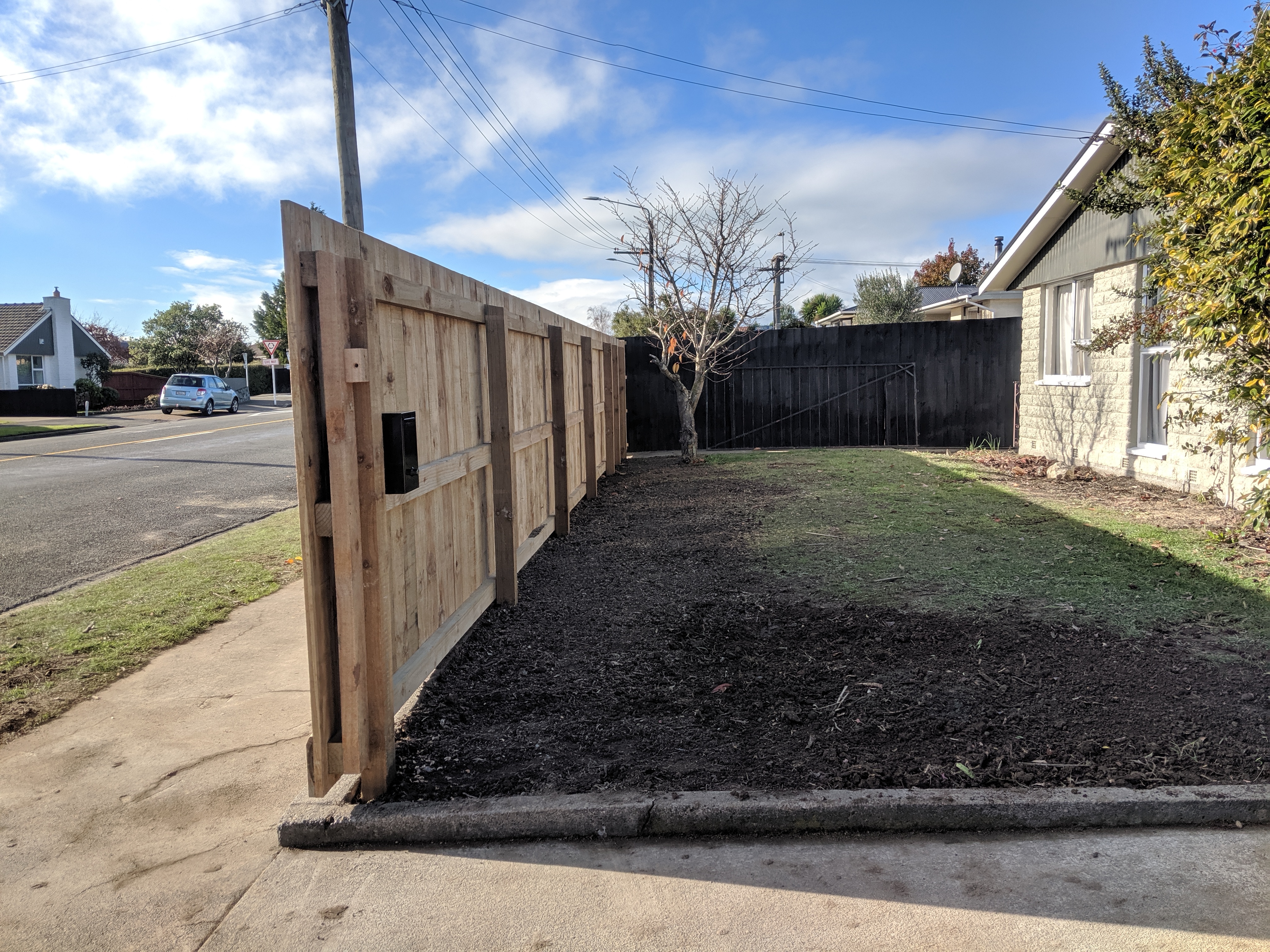 Blenheim New Fence Construction Project